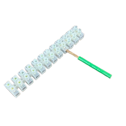 Grippes 10A 12 Pair PVC Terminal Block (4Pcs)