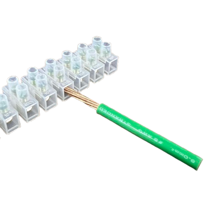 Grippes 10A 12 Pair PVC Terminal Block (4Pcs)