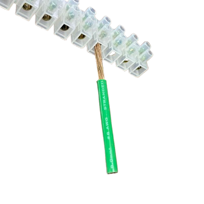 Grippes 10A 12 Pair PVC Terminal Block (4Pcs)