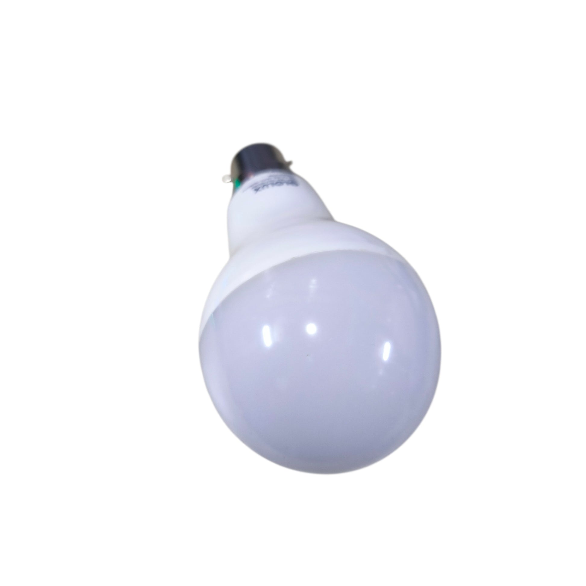 Light bulb on a white background