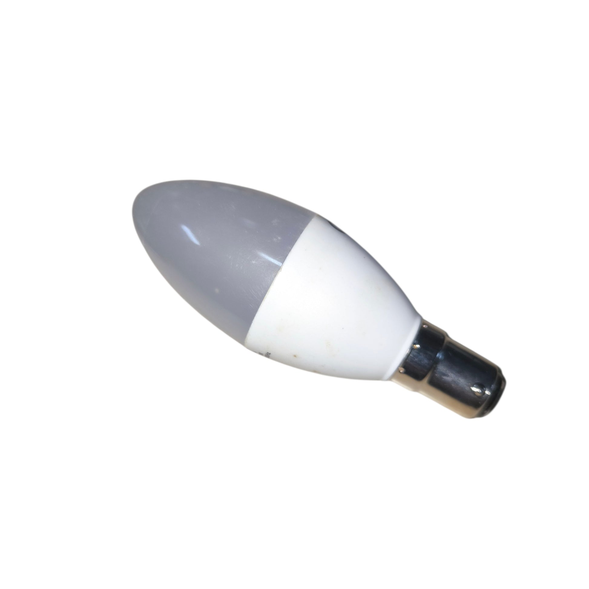 Light bulb on a white background
