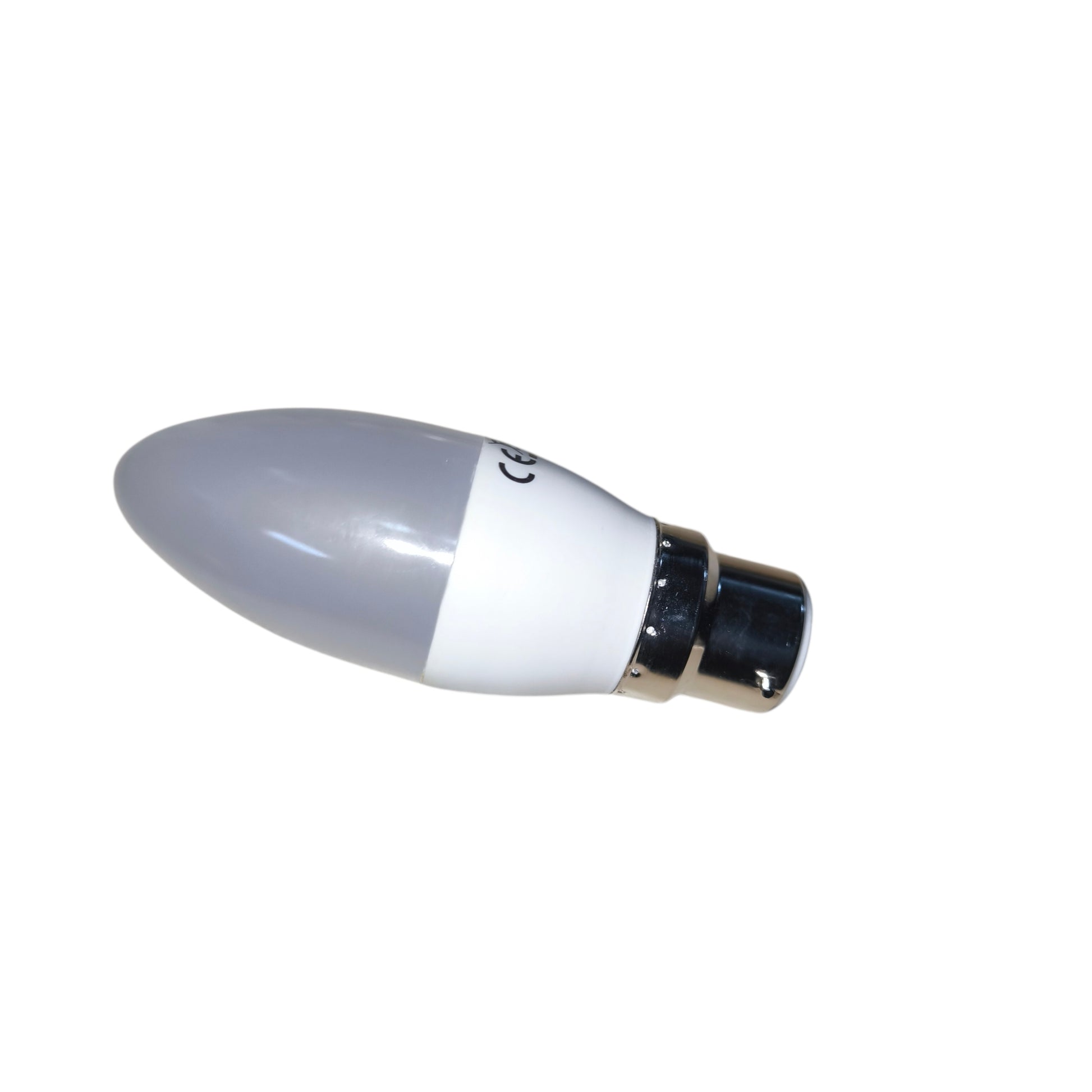 Light bulb on a white background