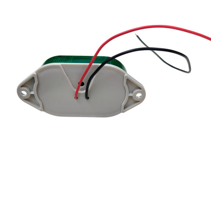 Green LED Warning Light 24V DC, Blinker Blinking Light, Industrial Warning Lamp