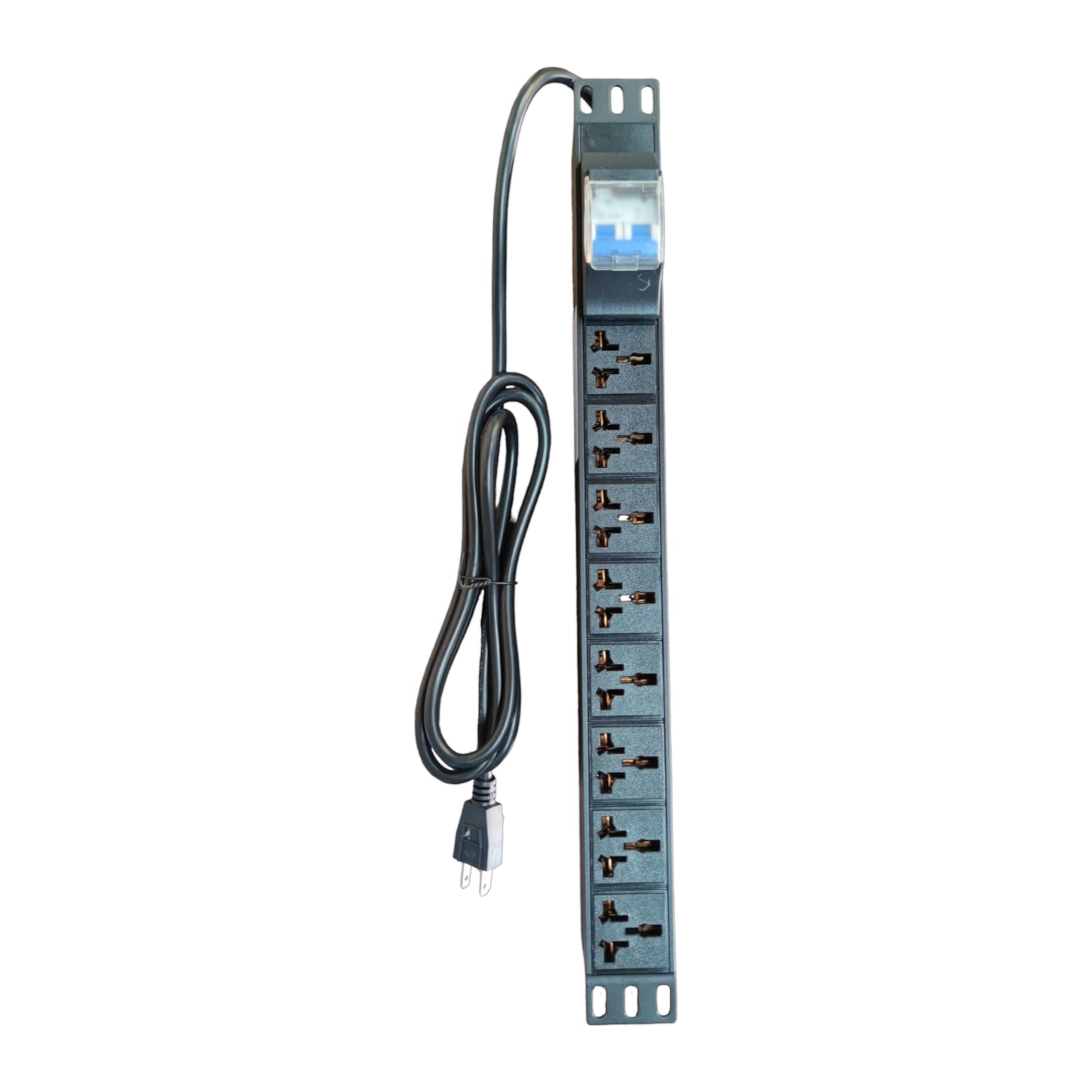 Grippes 8 Gang PDU 32A 250V Universal Power Distribution Unit 7000W 482.6mm