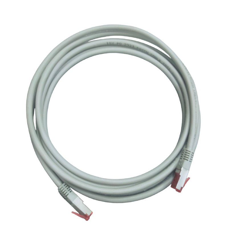 Grippes Cat 6 UTP Gray Patch Cord Cable 24AWG 3 Meters