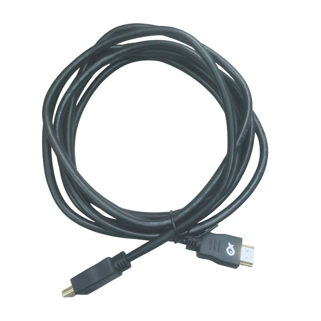 Grippes HDMI Cable Male to Male Durable and Reliable Audio/Video Cable 3 Meters Black