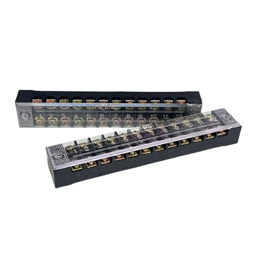 Grippes 15A 12 Pairs Terminal Block 600V (2pcs)