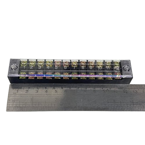Grippes 15A 12 Pairs Terminal Block 600V (2pcs)