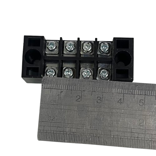Grippes 15A 4 Pole Terminal Block 600V (4pcs)