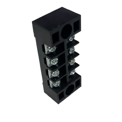 Grippes 15A 4 Pole Terminal Block 600V (4pcs)