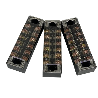 Grippes 15A 6 Pair Terminal Block 600V (3pcs)
