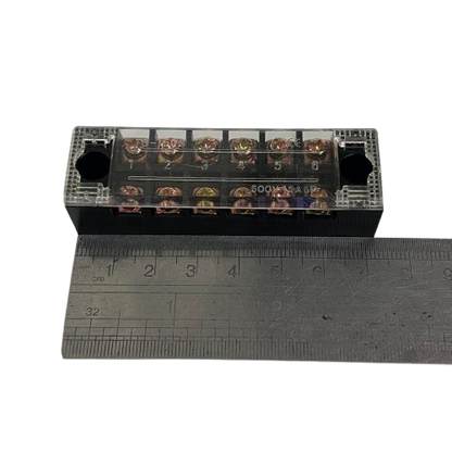 Grippes 15A 6 Pair Terminal Block 600V (3pcs)