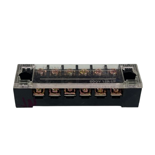 Grippes 15A 6 Pair Terminal Block 600V (3pcs)