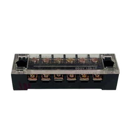 Grippes 15A 6 Pair Terminal Block 600V (3pcs)