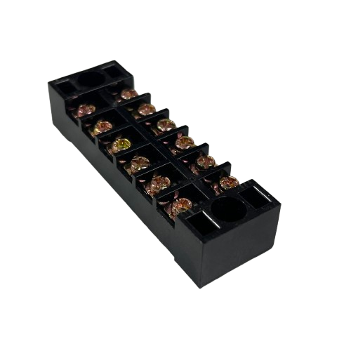 Grippes 15A 6 Pair Terminal Block 600V (3pcs)