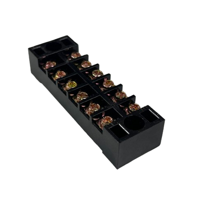 Grippes 15A 6 Pair Terminal Block 600V (3pcs)