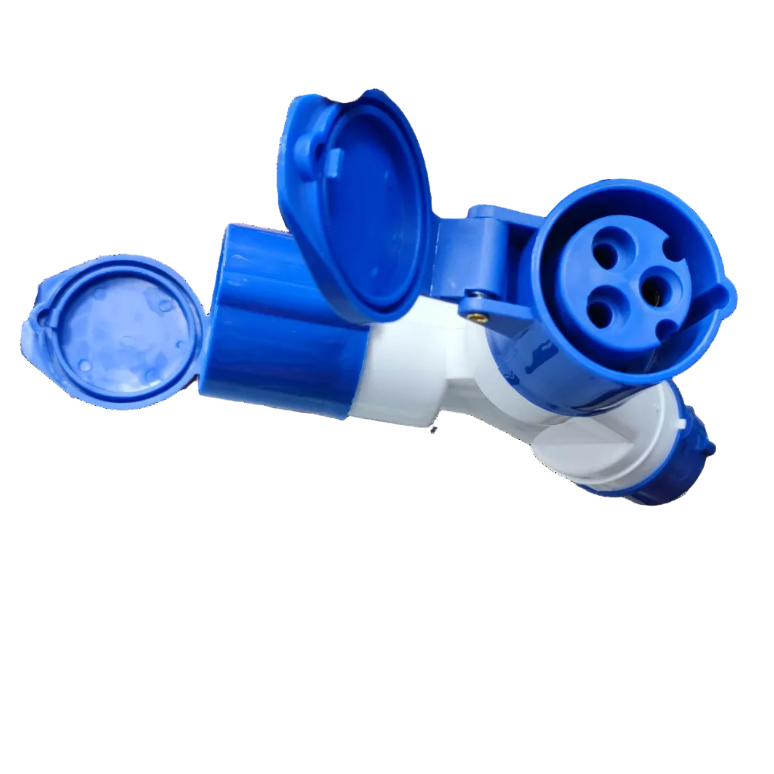 Grippes Electrical Circuitry Connector with Protective Caps for Electx Electrical Supply