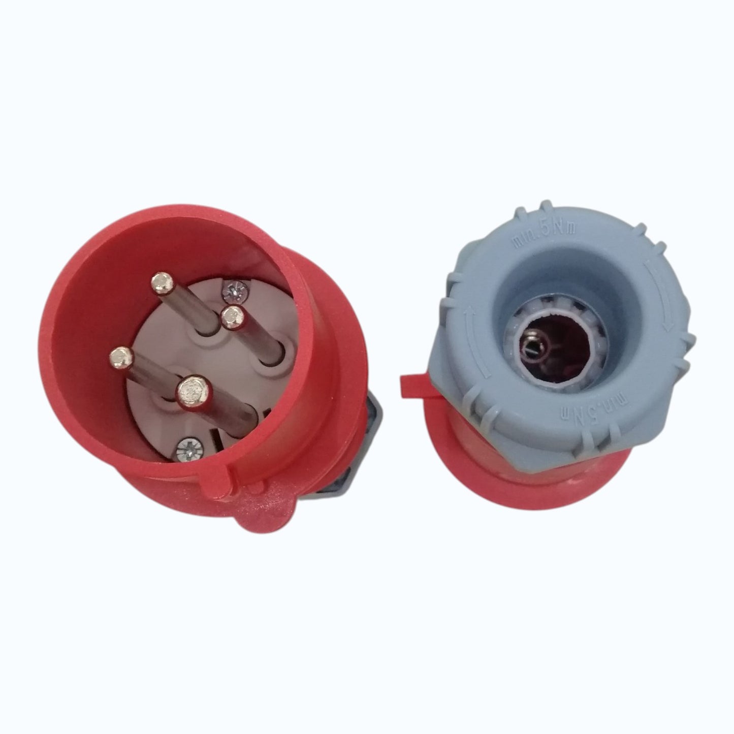 Grippes 32A 3P+E 250V-415V Industrial Plug IP44 Weatherproof