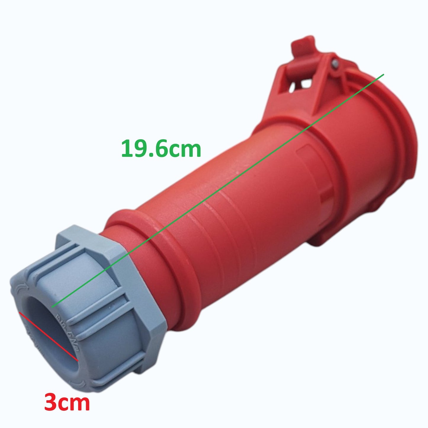 Grippes 32A 3P+N+E 220V-415V Industrial Outlet Connector  Industrial Coupler Female Connector IP44 Weatherproof