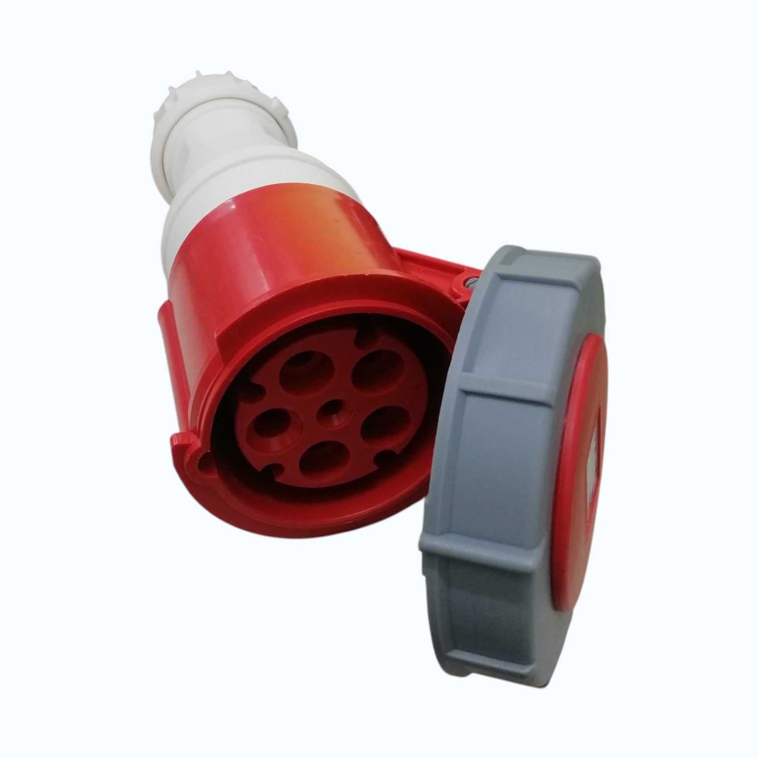 Grippes 63A 3P+N+E 250V-415V Industrial Outlet Connector Type , Industrial Coupler Female Connector IP67 Weatherproof