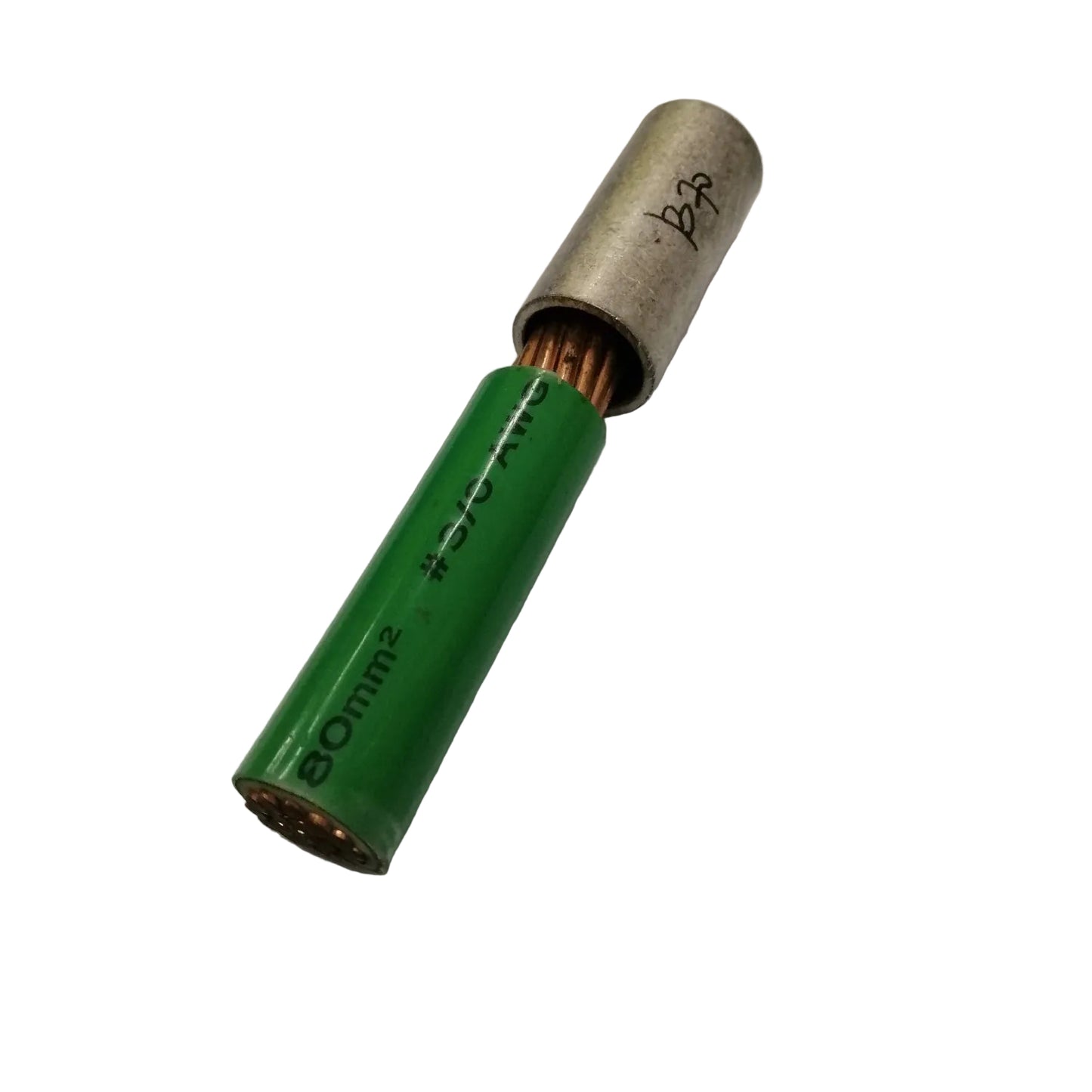 Grippes Non-Insulated Butt Connector for AWG Size 2/0 60mm and 3/0 80mm B-70