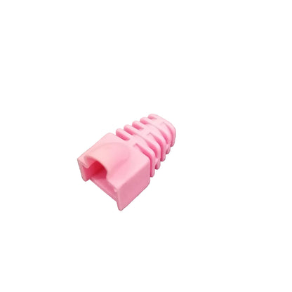 Grippes Rubber Boot RJ45 Rubber Boot, Cat5 and Cat6 Rubber Boot Pink