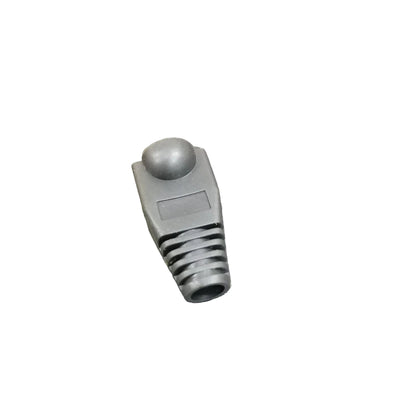 Grippes Rubber Boot RJ45 Rubber Boot, Cat5 and Cat6 Rubber Boot Gray