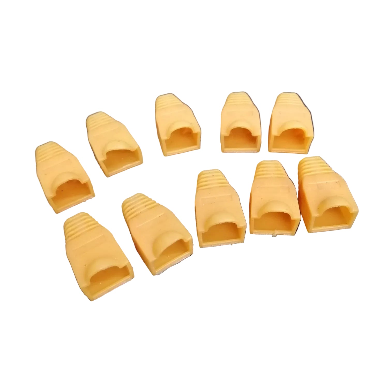 Grippes Rubber Boot RJ45 Rubber Boot, Cat5 and Cat6 Rubber Boot Orange
