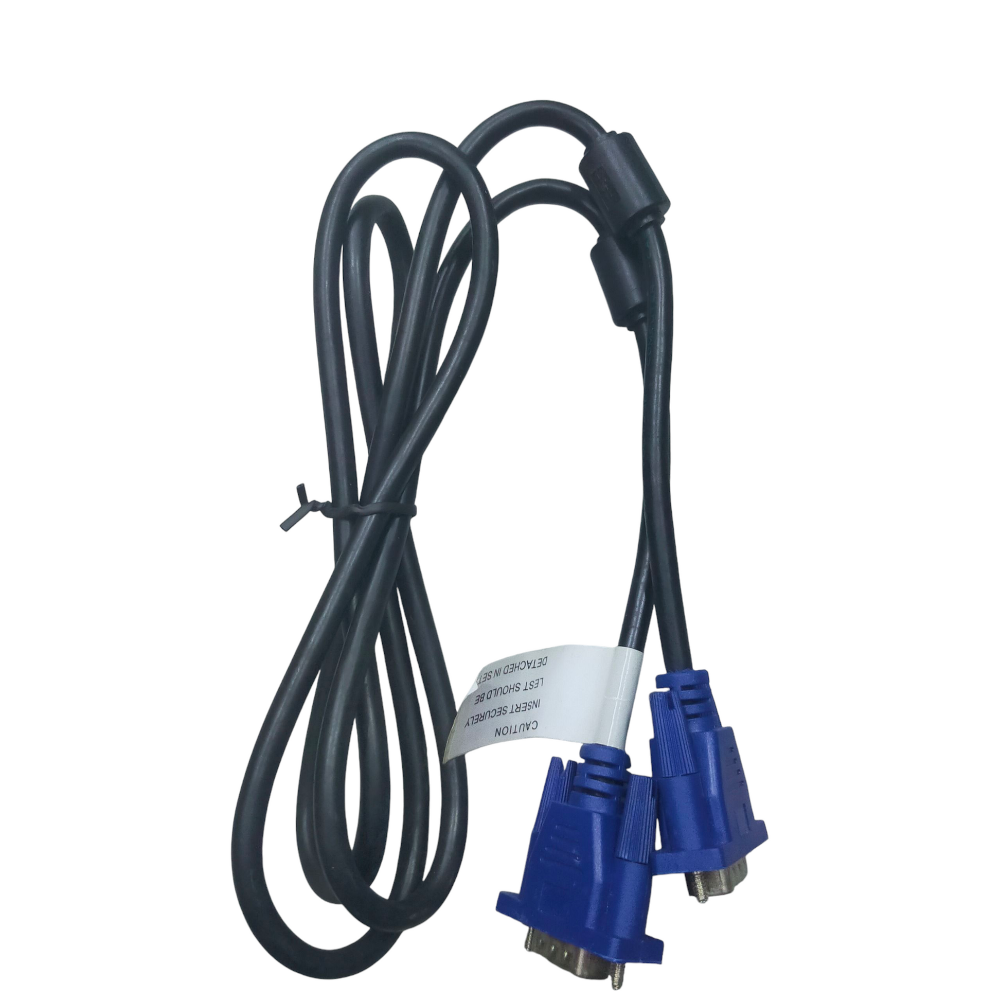 Grippes VGA Cable 1.5 Meters Male to Male Durable Black (4)