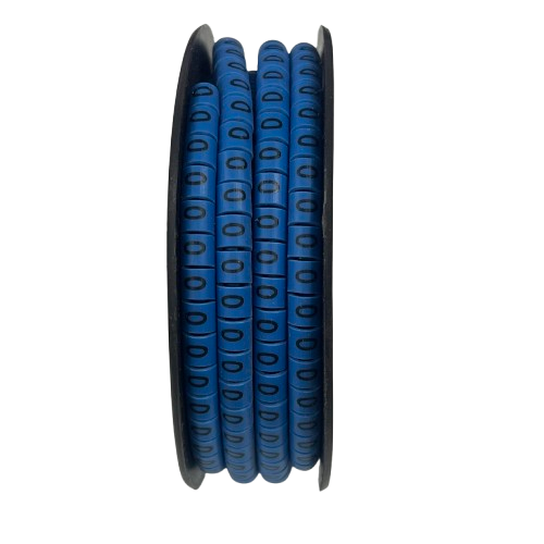 Grippes (1) Cable Marker 3.6mm to 5.2mm Color Blue 1roll 500pcs EC-2B