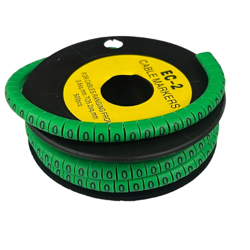 Grippes (0) Cable Marker 3.6mm to 5.2mm 500pcs EC-2G