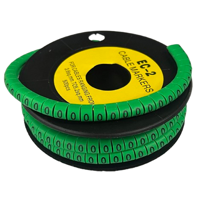 Grippes (0) Cable Marker 3.6mm to 5.2mm 500pcs EC-2G