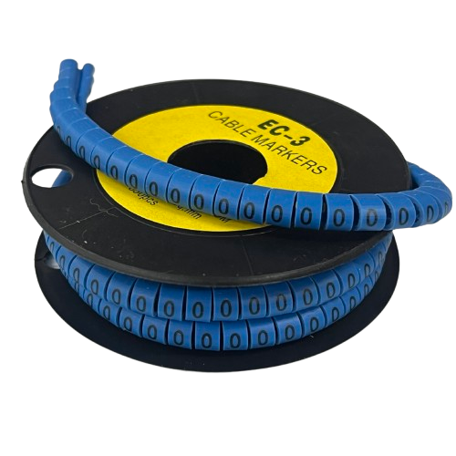 Grippes (0) Cable Marker 5.0mm to 7.2mm (350pcs) Blue   EC-3B(0)