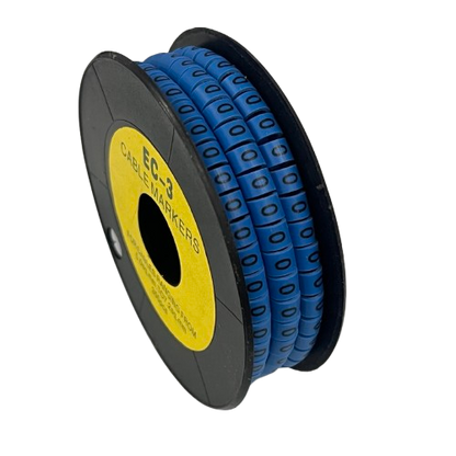 Grippes (0) Cable Marker 5.0mm to 7.2mm (350pcs) Blue   EC-3B(0)