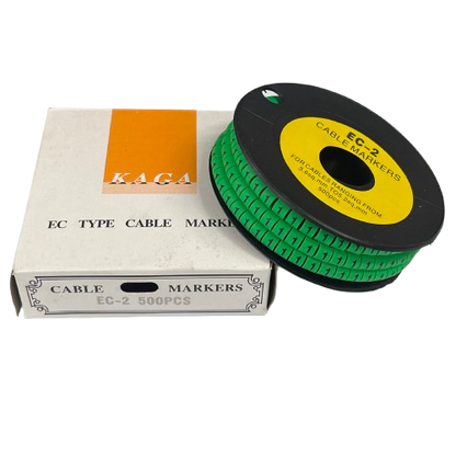 Grippes (1) Cable Marker 3.6mm to 5.2mm 500pcs EC-2G