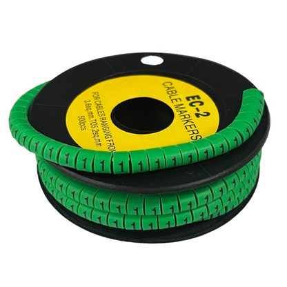 Grippes (1) Cable Marker 3.6mm to 5.2mm 500pcs EC-2G
