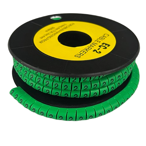 Grippes (2) Cable Marker 3.6mm to 5.2mm 500pcs EC-2G