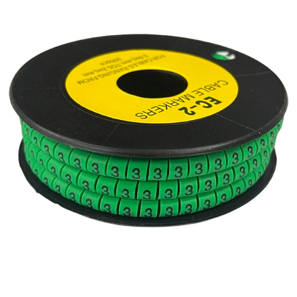 Grippes (3) Cable Marker 3.6mm to 5.2mm 500pcs EC-2G