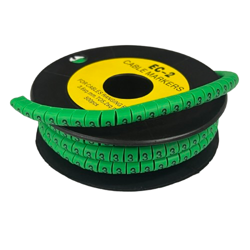 Grippes (3) Cable Marker 3.6mm to 5.2mm 500pcs EC-2G