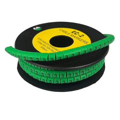 Grippes (3) Cable Marker 3.6mm to 5.2mm 500pcs EC-2G