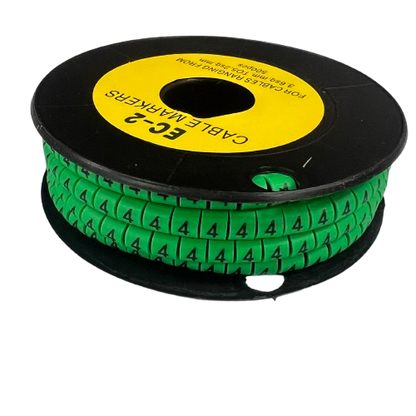 Grippes (4) Cable Marker 3.6mm to 5.2mm 500pcs EC-2G