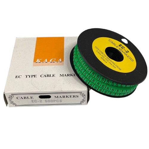 Grippes (5) Cable Marker 3.6mm to 5.2mm 500pcs EC-2G