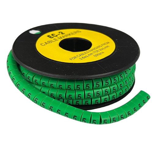 Grippes (5) Cable Marker 3.6mm to 5.2mm 500pcs EC-2G