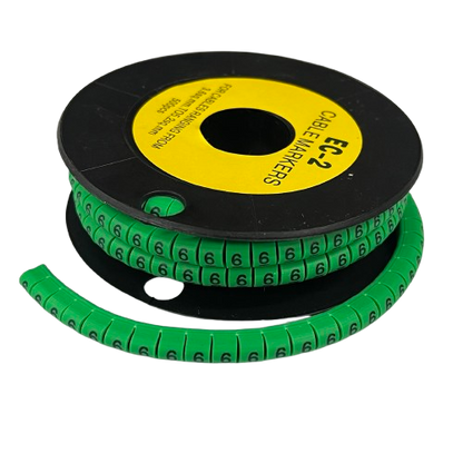 Grippes (6) Cable Marker 3.6mm to 5.2mm 500pcs EC-2G