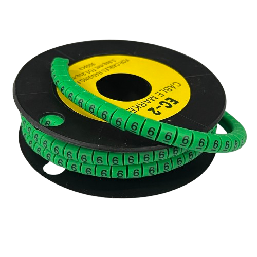 Grippes (6) Cable Marker 3.6mm to 5.2mm 500pcs EC-2G
