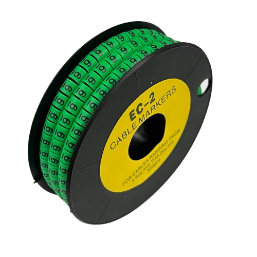 Grippes (6) Cable Marker 3.6mm to 5.2mm 500pcs EC-2G