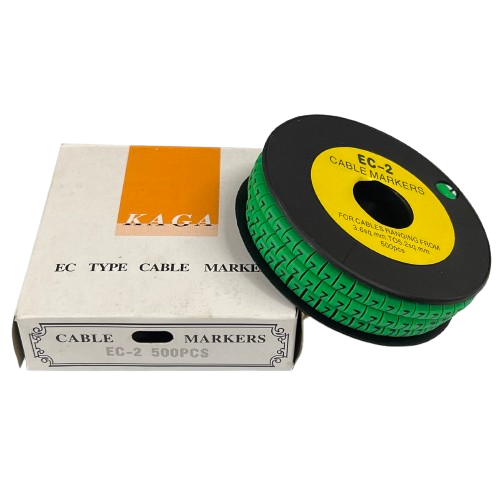 Grippes (7) Cable Marker 3.6mm to 5.2mm 500pcs EC-2G