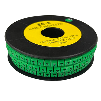 Grippes (7) Cable Marker 3.6mm to 5.2mm 500pcs EC-2G