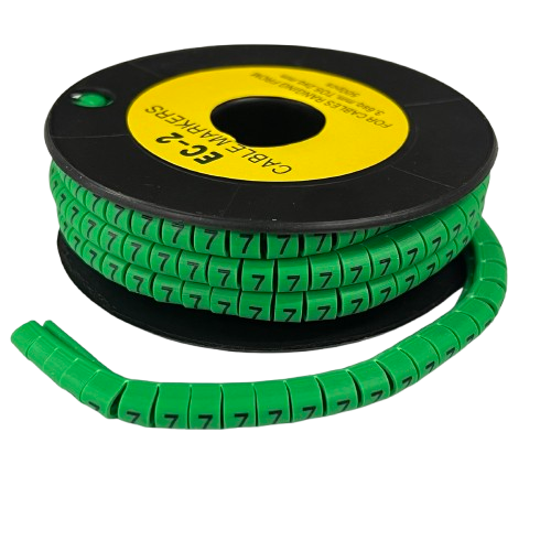Grippes (7) Cable Marker 3.6mm to 5.2mm 500pcs EC-2G