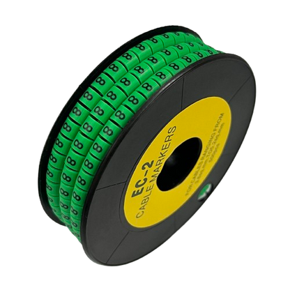 Grippes (8) Cable Marker 3.6mm to 5.2mm 500pcs EC-2G